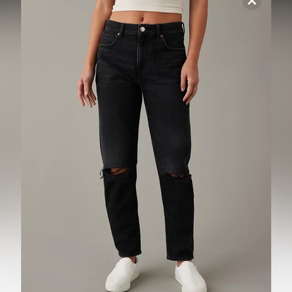 Mom straight jeans